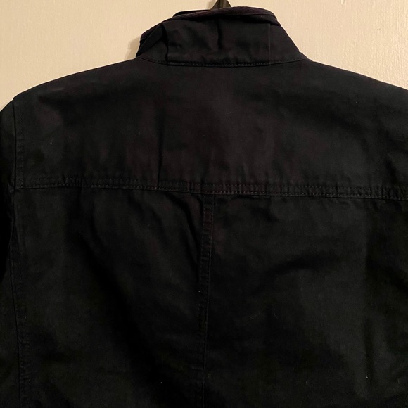 J. Crew navy blue relaxed boyfriend field jacket M - Picture 12 of 16